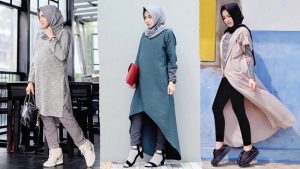 Yang panjang-panjang juga sangat cocok untuk Anda yang memakai hijab kok
